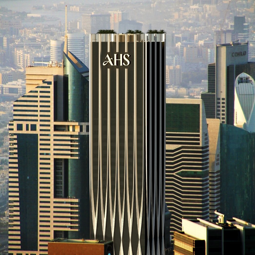 دبي تشهد ولادة أيقونة تجارية جديدة.. برج AHS يعيد تشكيل أفق المدينة على شارع الشيخ زايد