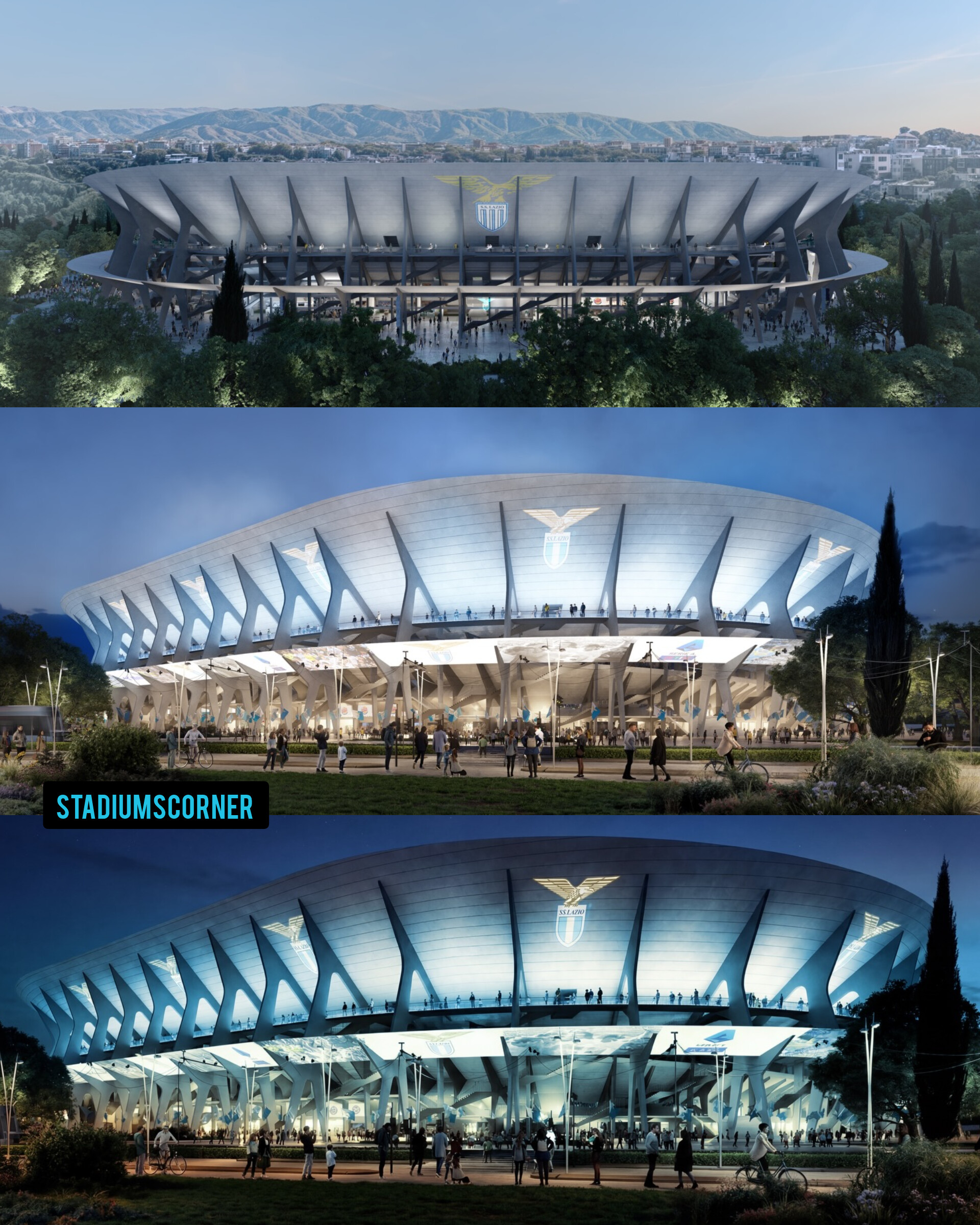 لاتسيو يكشف عن خطة طموحة لتحويل ملعب فلامينيو التاريخي إلى تحفة معمارية حديثة بتكلفة 480 مليون يورو