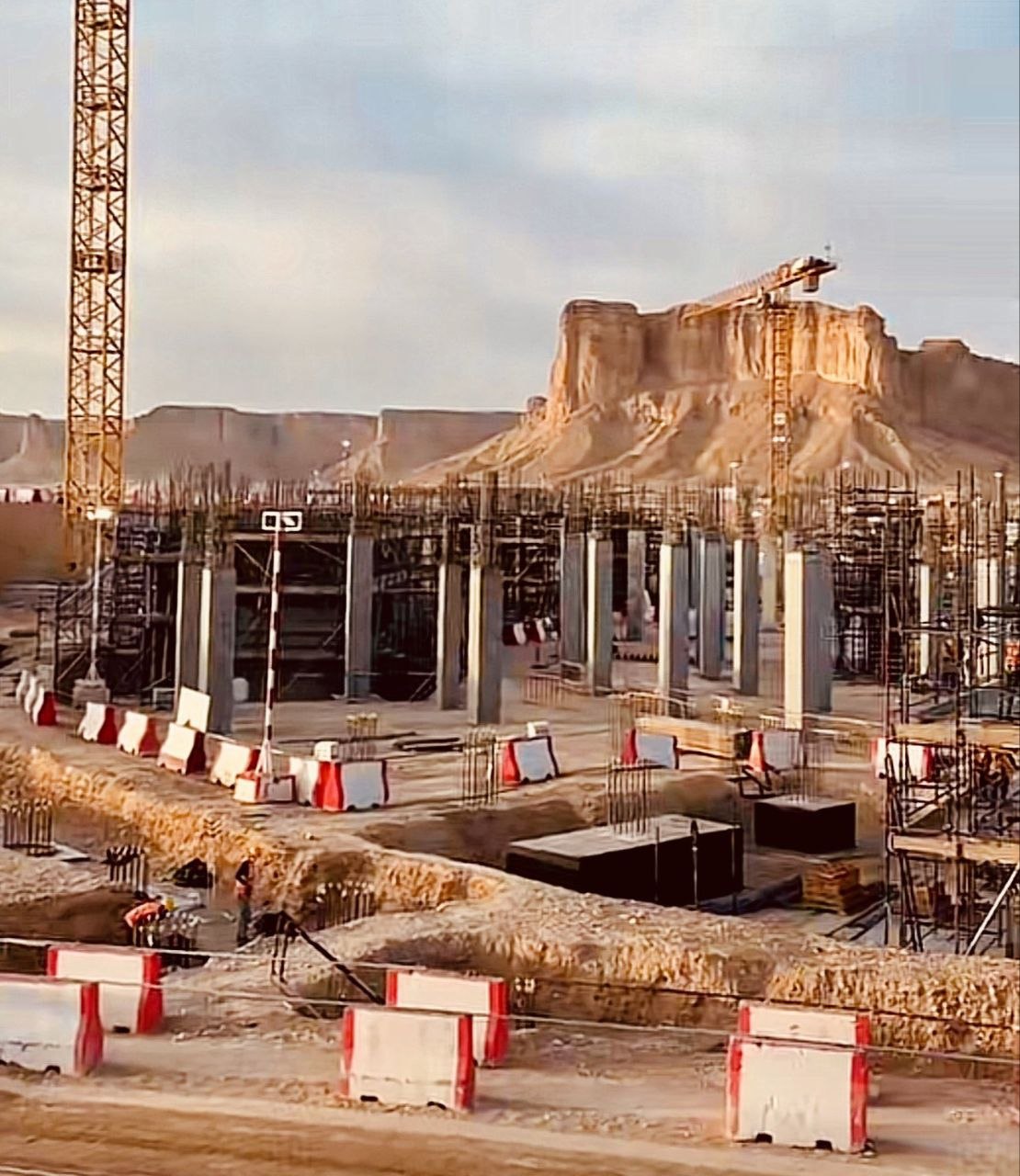 السعودية تكشف عن تقدم أعمال ملعب 